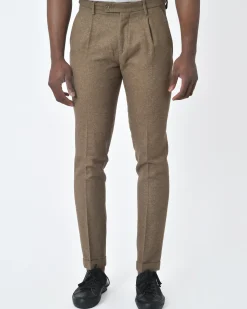 La Piscine Paris Pantalon en laine coupe slim Michael Coal*Homme Pantalons