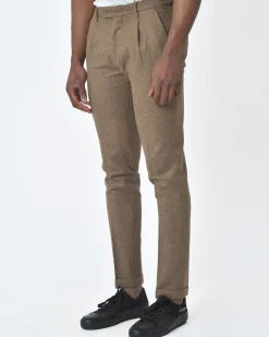 La Piscine Paris Pantalon en laine coupe slim Michael Coal*Homme Pantalons