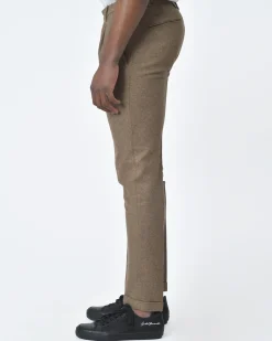 La Piscine Paris Pantalon en laine coupe slim Michael Coal*Homme Pantalons