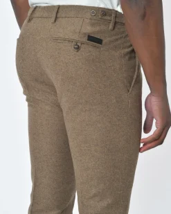 La Piscine Paris Pantalon en laine coupe slim Michael Coal*Homme Pantalons