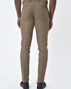 La Piscine Paris Pantalon en laine coupe slim Michael Coal*Homme Pantalons