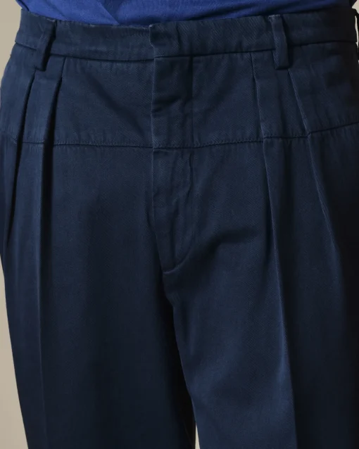 La Piscine Paris Pantalon en laine et coton à plis Gabriele Pasini*Homme Pantalons