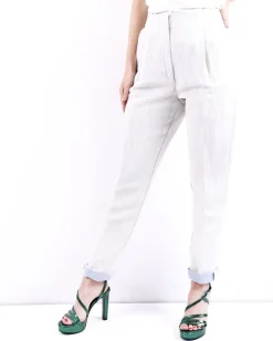 La Piscine Paris Pantalon en laine côtelé délavé Forte Forte*Femme Pantalons