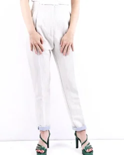 La Piscine Paris Pantalon en laine côtelé délavé Forte Forte*Femme Pantalons