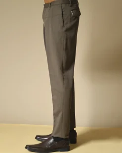 La Piscine Paris Pantalon en laine mélangée à deux plis Gabriele Pasini*Homme Pantalons