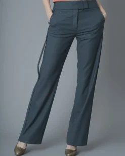 La Piscine Paris Pantalon en laine mélangée Eleventy*Femme Pantalons
