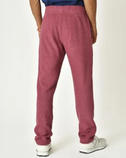 La Piscine Paris Pantalon en laine mélangée framboise Erevan*Homme Pantalons