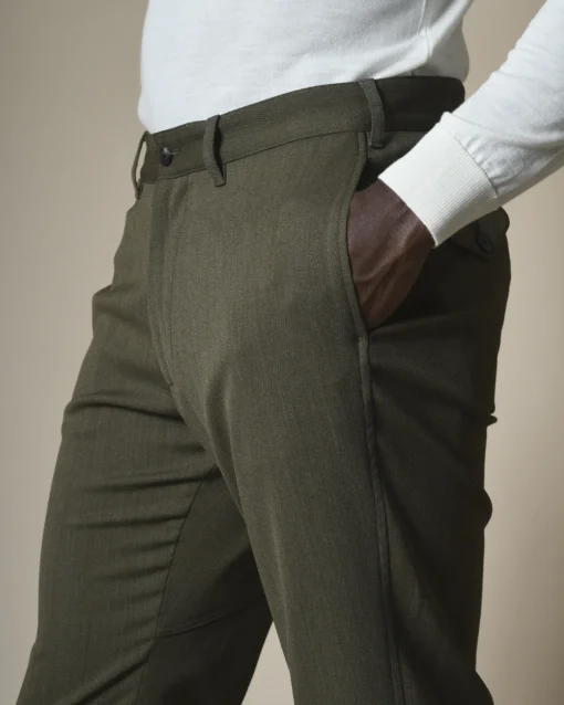La Piscine Paris Pantalon en laine raccourci Gabriele Pasini*Homme Pantalons