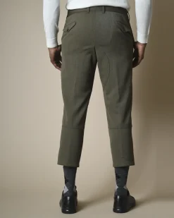 La Piscine Paris Pantalon en laine raccourci Gabriele Pasini*Homme Pantalons