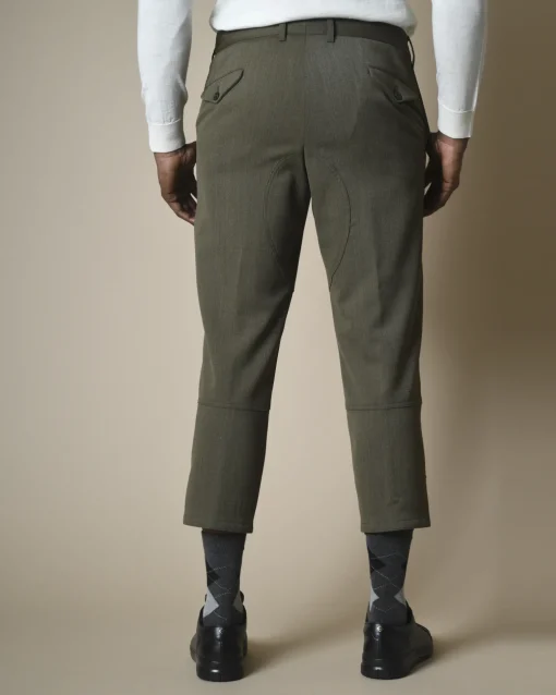 La Piscine Paris Pantalon en laine raccourci Gabriele Pasini*Homme Pantalons