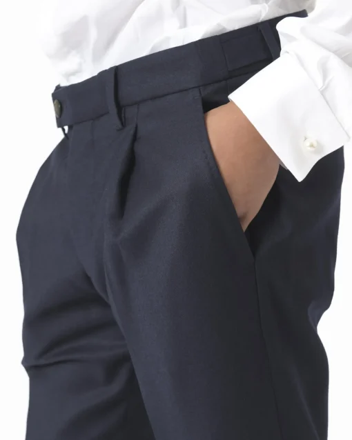 La Piscine Paris Pantalon en laine vierge Michael Coal*Homme Pantalons