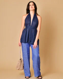 La Piscine Paris Pantalon en lin Diega*Femme Pantalons|Bas Femme