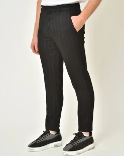 La Piscine Paris Pantalon en lin et laine vierge mélangé Malloni*Homme Pantalons