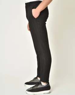 La Piscine Paris Pantalon en lin et laine vierge mélangé Malloni*Homme Pantalons