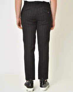La Piscine Paris Pantalon en lin et laine vierge mélangé Malloni*Homme Pantalons