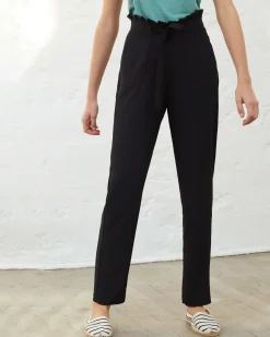 La Piscine Paris Pantalon en microfibre avec lien à la taille Chacok*Femme Pantalons|Bas Femme