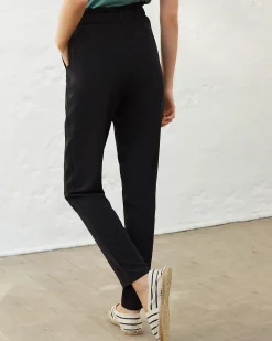 La Piscine Paris Pantalon en microfibre avec lien à la taille Chacok*Femme Pantalons|Bas Femme