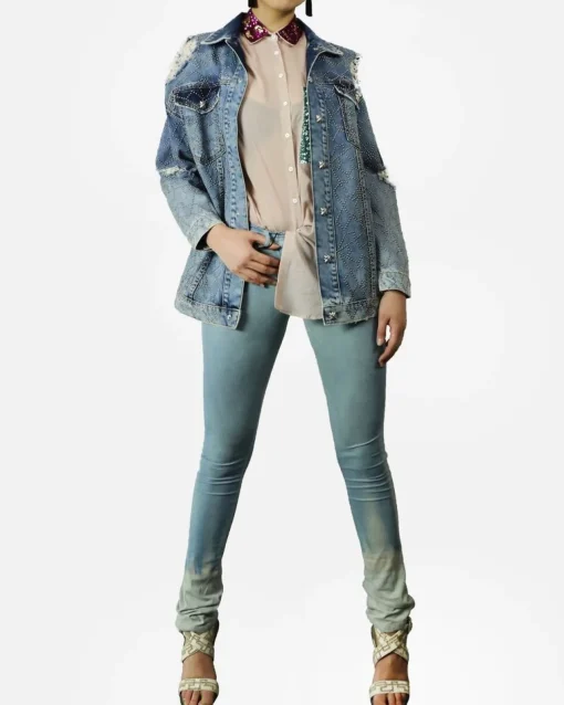 La Piscine Paris Pantalon en nubuck délavé Phisique Du Role*Femme Pantalons