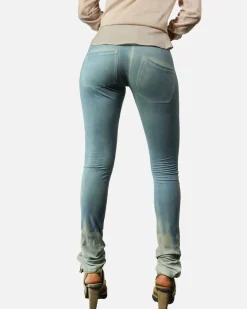 La Piscine Paris Pantalon en nubuck délavé Phisique Du Role*Femme Pantalons