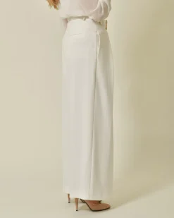 La Piscine Paris Pantalon en serge à ceinture Edward Achour*Femme Pantalons|Bas Femme