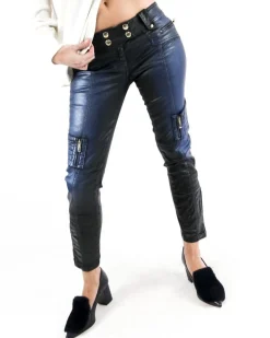 La Piscine Paris Pantalon en simili huilé Just Cavalli*Femme Pantalons