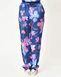 La Piscine Paris Pantalon en soie fleurie Forte Forte*Femme Pantalons|Bas Femme