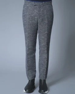 La Piscine Paris Pantalon en tweed de coton mélangé Ly Adams*Homme Pantalons