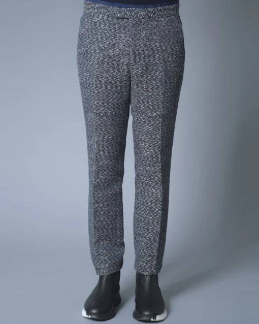 La Piscine Paris Pantalon en tweed de coton mélangé Ly Adams*Homme Pantalons