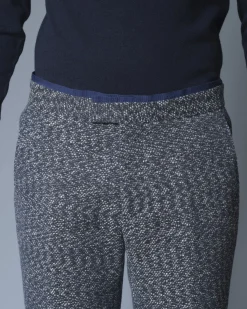 La Piscine Paris Pantalon en tweed de coton mélangé Ly Adams*Homme Pantalons