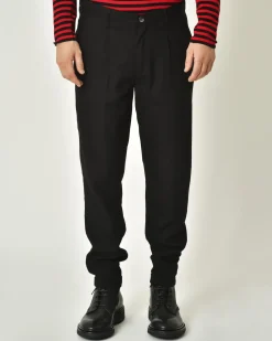La Piscine Paris Pantalon en viscose à plis Ixos*Homme Pantalons