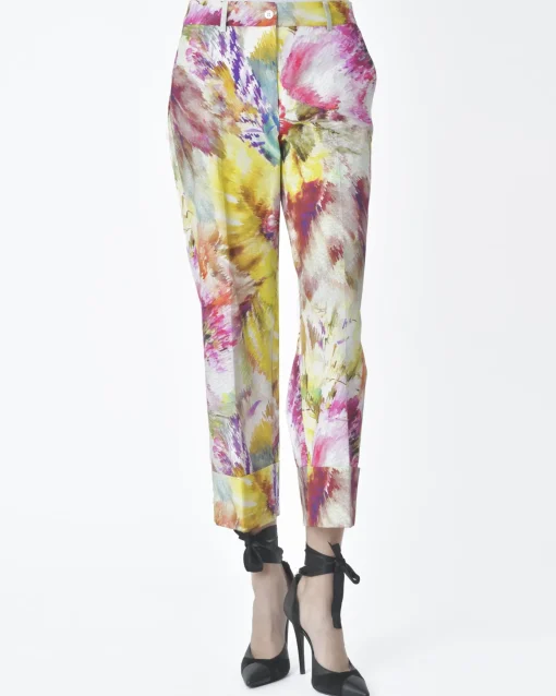 La Piscine Paris Pantalon fleuris Beatrice B*Femme Bas Femme|Pantalons