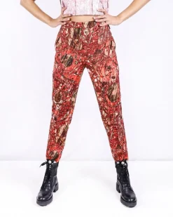 La Piscine Paris Pantalon fuseau à motif abstrait Missoni*Femme Pantalons