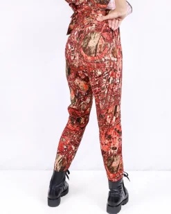La Piscine Paris Pantalon fuseau à motif abstrait Missoni*Femme Pantalons