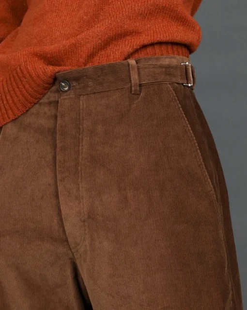 La Piscine Paris Pantalon fuselé couleur avec taille ajustable Pal Zileri*Homme Pantalons