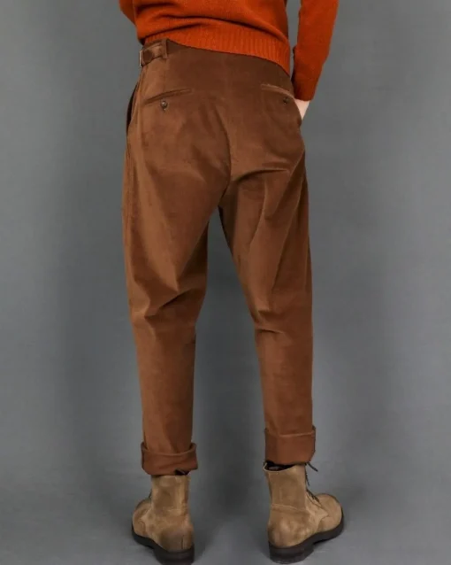 La Piscine Paris Pantalon fuselé couleur avec taille ajustable Pal Zileri*Homme Pantalons