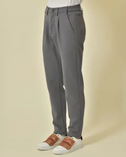 La Piscine Paris Pantalon fuselé en coton mélangé People Of Shibuya*Homme Pantalons