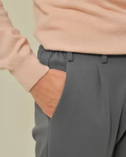 La Piscine Paris Pantalon fuselé en coton mélangé People Of Shibuya*Homme Pantalons