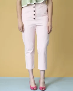 La Piscine Paris Pantalon fuselé raccourci en coton Bella Jones*Femme Pantalons