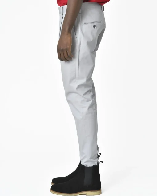 La Piscine Paris Pantalon clair avec pinces à l'avant Rodrigo*Homme Pantalons