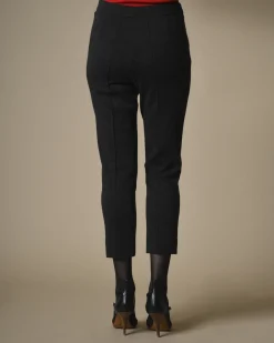 La Piscine Paris Pantalon foncé raccourci en laine Edward Achour*Femme Pantalons|Bas Femme