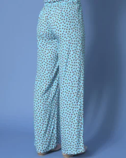 La Piscine Paris Pantalon imprimé en soie P.A.R.O.S.H*Femme Pantalons|Bas Femme