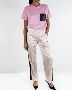 La Piscine Paris Pantalon jogging en satin à bandes latérales Jijil*Femme Pantalons