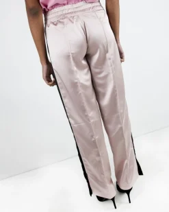 La Piscine Paris Pantalon jogging en satin à bandes latérales Jijil*Femme Pantalons