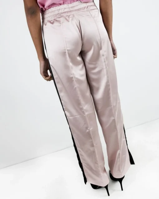 La Piscine Paris Pantalon jogging en satin à bandes latérales Jijil*Femme Pantalons
