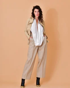 La Piscine Paris Pantalon large à pinces Chloé Stora*Femme Blousons & Vestes
