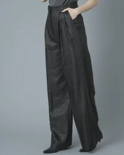 La Piscine Paris Pantalon large en serge de lin mélangé Joseph*Femme Pantalons