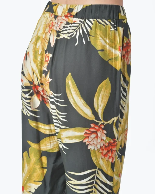 La Piscine Paris Pantalon motif forêt exotique d'ensemble Diega*Femme Pantalons|Bas Femme