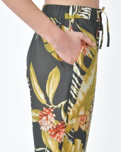 La Piscine Paris Pantalon motif forêt exotique d'ensemble Diega*Femme Pantalons|Bas Femme