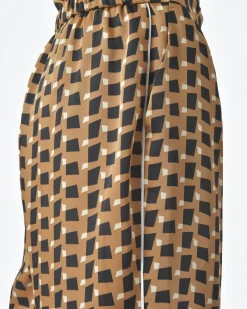 La Piscine Paris Pantalon motif géométrique Beatrice B*Femme Pantalons|Bas Femme
