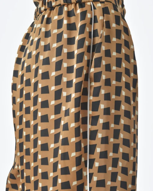 La Piscine Paris Pantalon motif géométrique Beatrice B*Femme Pantalons|Bas Femme